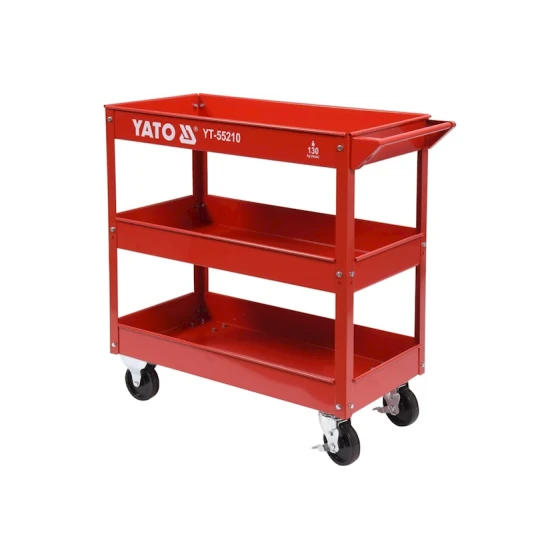 Ящик-тележка для инструментов Yato YT-55210, 79x37x79.5 см, красный