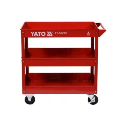 Ящик-тележка для инструментов Yato YT-55210, 79x37x79.5 см, красный Ящик-тележка для инструментов Yato YT-55210, 79x37x79.5 см, красный