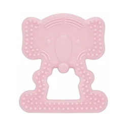 Прорезыватель Babyjem в форме слона, Розовый