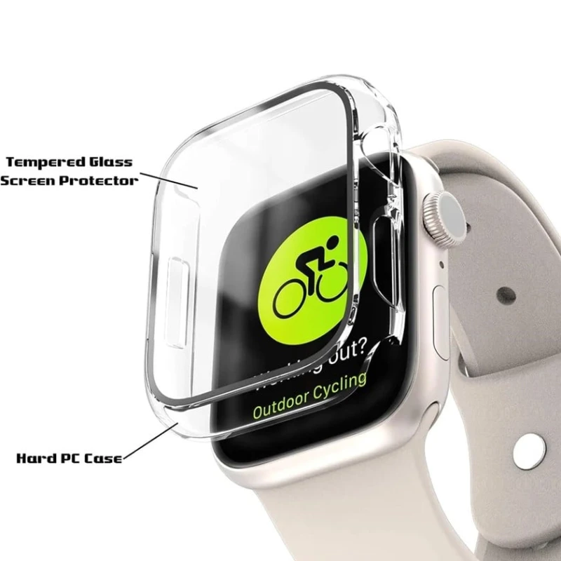 Qoruyucu çexol SW663 Apple Watch 44mm üçün Transparent