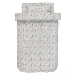 Комплект постельного белья JYSK Erika Flannel, пододеяльник 140х200 см, простыня 150х250 см, наволочки 50x70/75 см, односпальный, фланель/хлопок, разноцветный