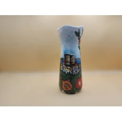 Ваза Бакинский Пейзаж, керамика, 22 см