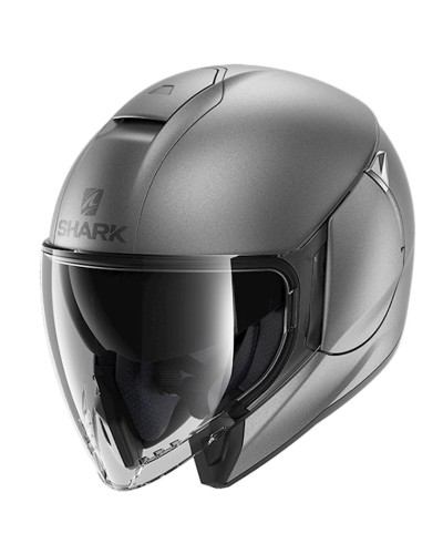 Motosikl dəbilqəsi Shark Citycruiser Blank Mat HE1921E AMA, ölçü L, boz