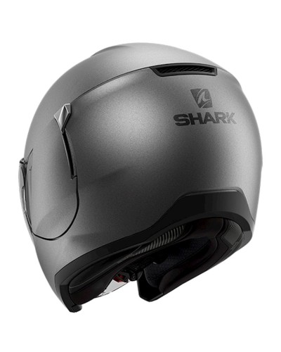 Motosikl dəbilqəsi Shark Citycruiser Blank Mat HE1921E AMA, ölçü L, boz