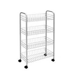 Этажерка Metaltex Ascona, 38x22x27 см, сталь, серебристый