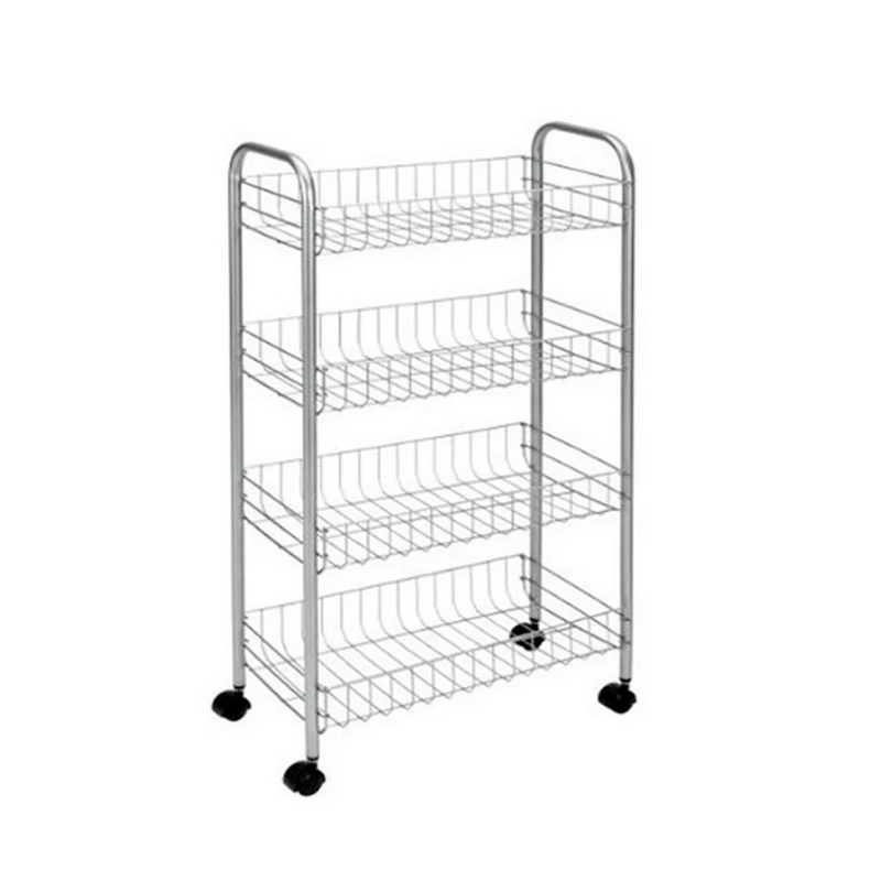 Этажерка Metaltex Ascona, 38x22x27 см, сталь, серебристый