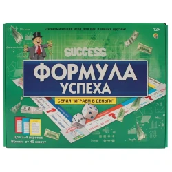 Настольная игра Рыжий Кот Играем в деньги Формула успеха, 2-4 игрока, 12+ лет Настольная игра Рыжий Кот Играем в деньги Формула успеха, 2-4 игрока, 12+ лет