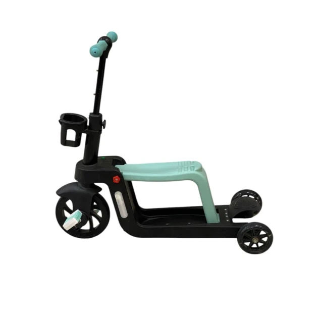 Детский самокат-велосипед А111 голубой Детский самокат-велосипед А111 голубой