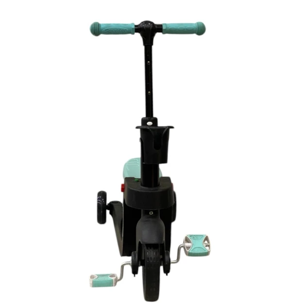 Детский самокат-велосипед А111 голубой Детский самокат-велосипед А111 голубой