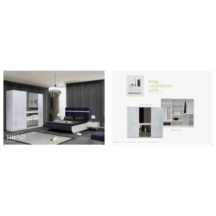 Спальный гарнитур Stil Mebel Trend AL-19, белый Спальный гарнитур Stil Mebel Trend AL-19, белый