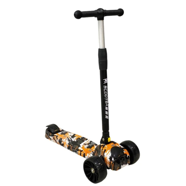 Uşaqlar üçün samokat JW 818-1, narıncı Uşaqlar üçün samokat JW 818-1, narıncı