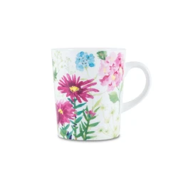 Кружка Gipfel Fiori 3940, 330 мл, фарфор, разноцветный Кружка Gipfel Fiori 3940, 330 мл, фарфор, разноцветный