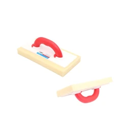 Губчатая гладилка Dekor, 14x28 см, желтый/красный