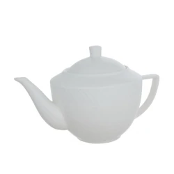 Заварочный чайник Wilmax Julia Vysotskaya WL-880110-JV/1C 0.9 л, 1 шт, фарфор, с крышкой, белый