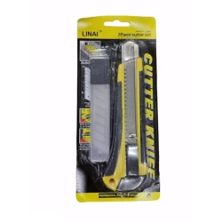 Kağız və gips karton üçün bıçaq Linai, sarı Kağız və gips karton üçün bıçaq Linai, sarı