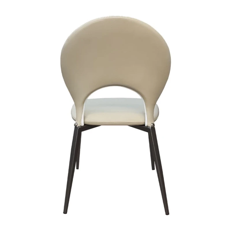 Стул Nurayza Concept, экокожа/металл, кремовый, 45x43x89 см Стул Nurayza Concept, экокожа/металл, кремовый, 45x43x89 см