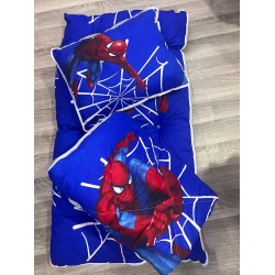 Набор детского постельного белья Sahara SHA-00001981, одеяло 100х150 см, подушка 40х60 см, матрас 70х130 см, разноцветный