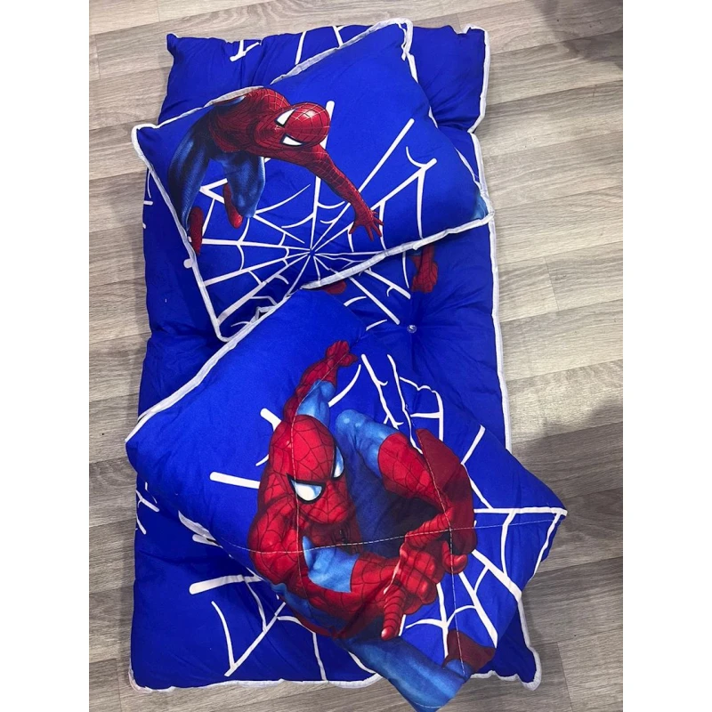 Набор детского постельного белья Sahara SHA-00001981, одеяло 100х150 см, подушка 40х60 см, матрас 70х130 см, разноцветный Набор детского постельного белья Sahara SHA-00001981, одеяло 100х150 см, подушка 40х60 см, матрас 70х130 см, разноцветный