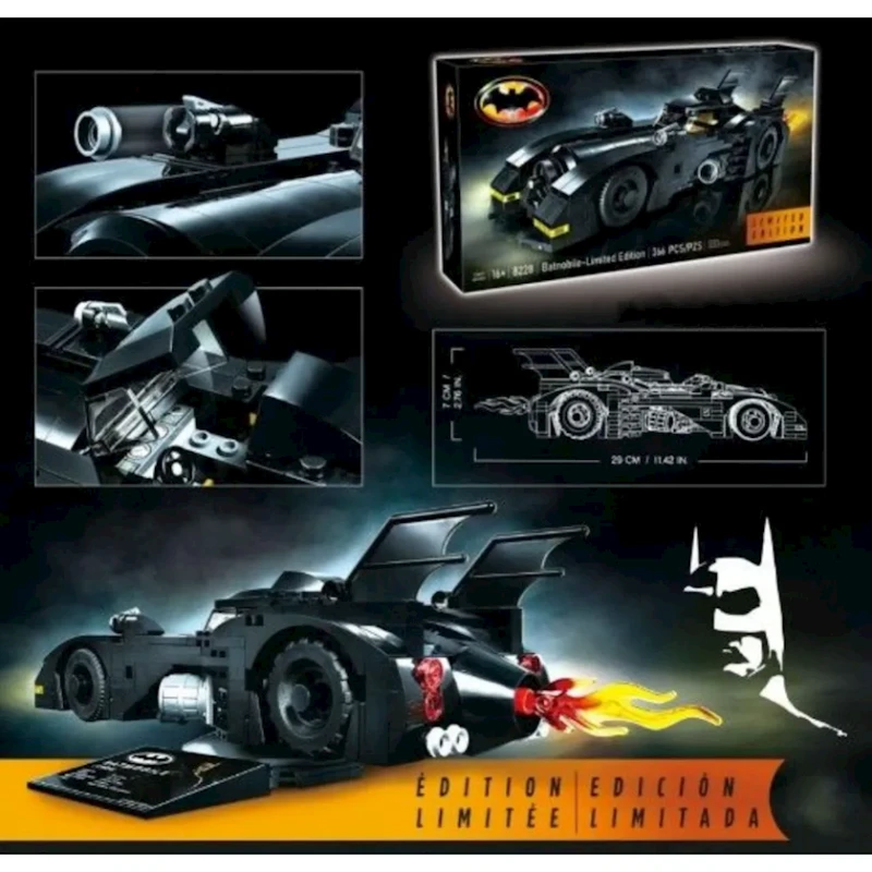 Конструктор batmobile_8228, 366 элементов Конструктор batmobile_8228, 366 элементов