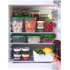 Набор контейнеров для хранения продуктов IKEA Pruta, 17 шт, 150/300/600/1000/1600/1800 мл, полипропилен, прозрачный/зеленый Набор контейнеров для хранения продуктов IKEA Pruta, 17 шт, 150/300/600/1000/1600/1800 мл, полипропилен, прозрачный/зеленый