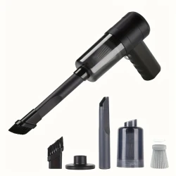 Автомобильный вакуумный пылесос с USB зарядкой