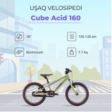 Uşaq velosipedi Cube Acid 160, 16