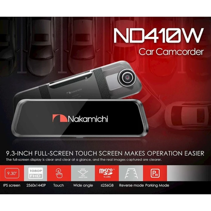 Автомобильный видеорегистратор Nakamichi ND410W Автомобильный видеорегистратор Nakamichi ND410W