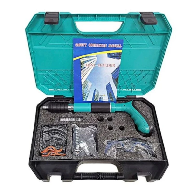 Гвоздезабиватель для бетона, 33.5х11х3.7 см, зеленый/черный Гвоздезабиватель для бетона, 33.5х11х3.7 см, зеленый/черный