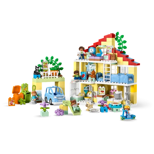 Конструктор LEGO Duplo 3-in-1 Family House 10994, от 3 лет, 218 элементов
