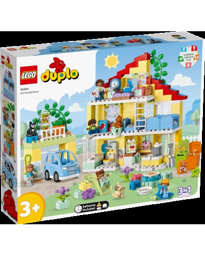 Konstruktor LEGO Duplo 3-in-1 Family House 10994, 3+ yaş, 218 əd