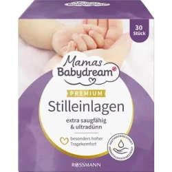 Прокладки для груди Babydream Mamas Premium ультратонкие 30 шт Прокладки для груди Babydream Mamas Premium ультратонкие 30 шт