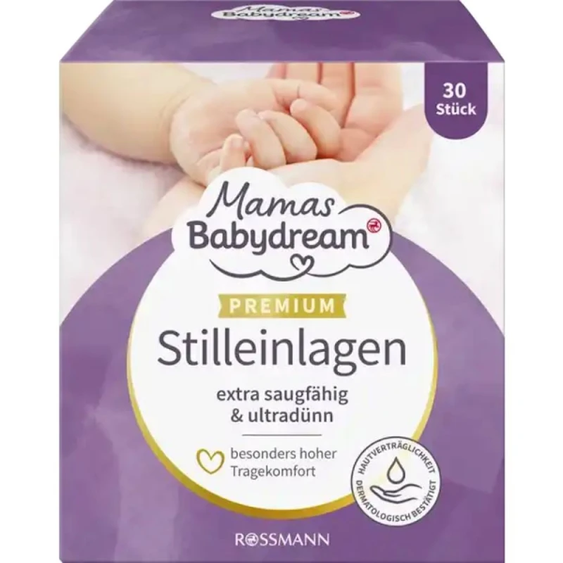 Прокладки для груди Babydream Mamas Premium ультратонкие 30 шт Прокладки для груди Babydream Mamas Premium ультратонкие 30 шт