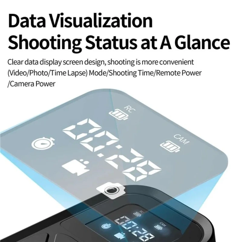 Пульт управления Telesin GP-RMT-T10 для GoPro 12/11/10/9/8/Max Black Пульт управления Telesin GP-RMT-T10 для GoPro 12/11/10/9/8/Max Black