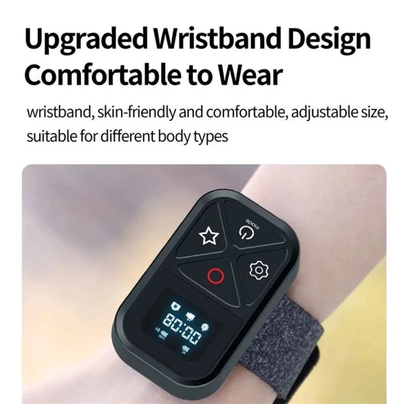 Пульт управления Telesin GP-RMT-T10 для GoPro 12/11/10/9/8/Max Black Пульт управления Telesin GP-RMT-T10 для GoPro 12/11/10/9/8/Max Black