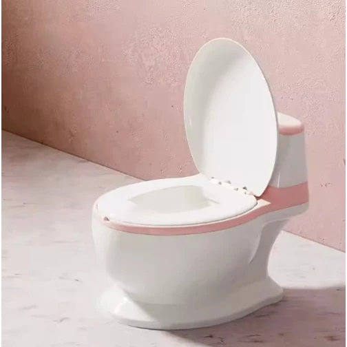 Горшок детский WS_6035, белый/розовый Горшок детский WS_6035, белый/розовый