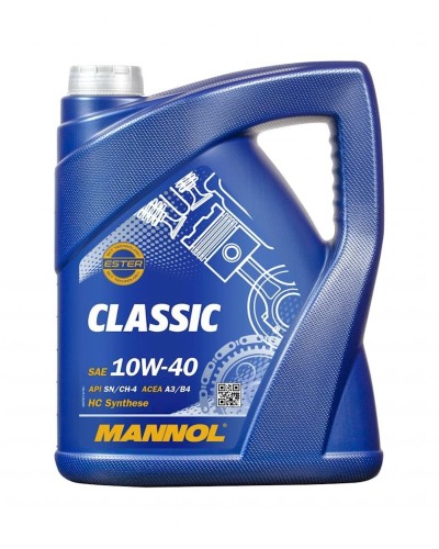 Yarısintetik motor yağı Mannol Classic, 5 L