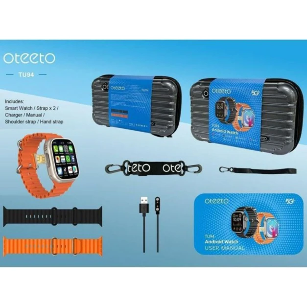 Умные часы Oteeto Tu94 Black - oto_tu94b