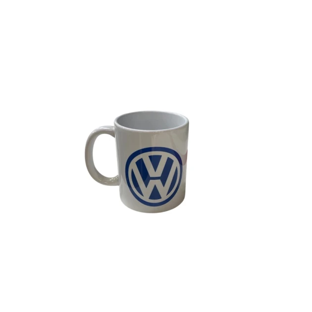 Fincan Volkswagen, fayans, ağ, 280 ml