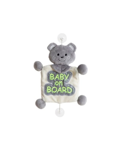 Asma Babyjem Baby On Board, poliester, boz