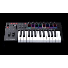 Midi-klaviatura M-Audio Oxygen Pro 25, 25 klaviş, 2.5 kq, ağ/qara, 264х490х84 mm