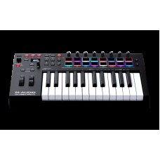 Midi-klaviatura M-Audio Oxygen Pro 25, 25 klaviş, 2.5 kq, ağ/qara, 264х490х84 mm