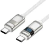 Кабель USB Hoco U137 USB-C to USB-C White