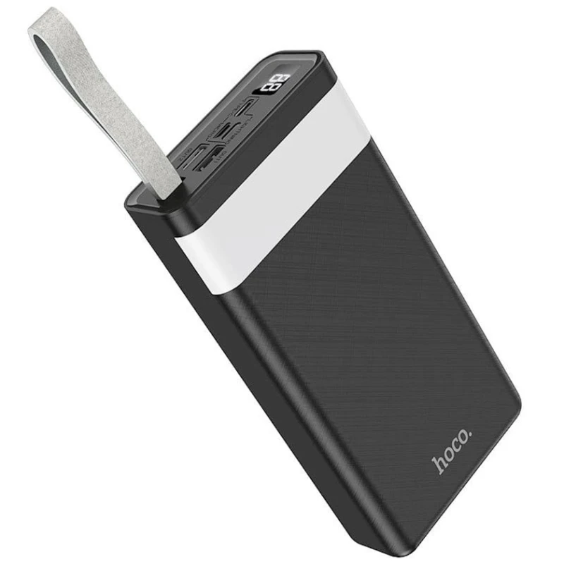 Xarici akkumulyator Hoco J73 30000mAh, Qara