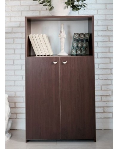 Komod Letta, 112x62x34 sm, LDSP, tünd qəhvəyi