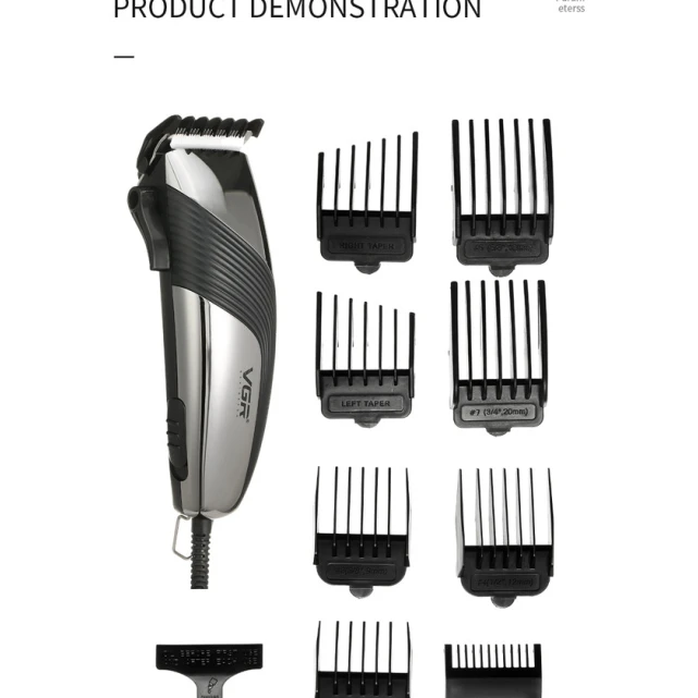 Мужская машинка для стрижки волос VGR 121 Мужская машинка для стрижки волос VGR 121