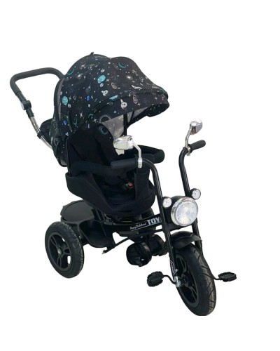 Üçtəkərli velosiped BLK-908, qara