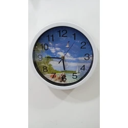 Настенные часы Bayramov Group SS-155, белый, 26 см