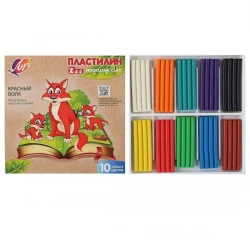 Пластилин Луч Zоо, 10 цветов Пластилин Луч Zоо, 10 цветов