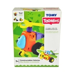 Konstruktor Tomy Toomies Constructable Vehicles, plastik, 3+ yaş, 18 hissə
