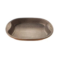 Soba tava oval 37×23×5 sm, saxsı